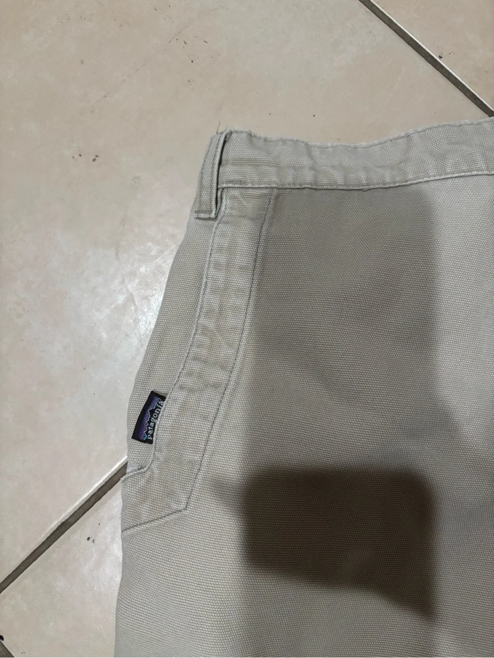 Patagonia Men's Khaki Flat-Front Shorts